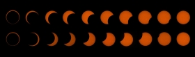 2012 Annular Eclipse Collage