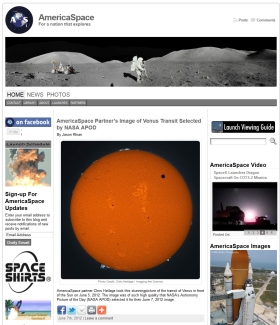 AmericaSpace Transit PAge