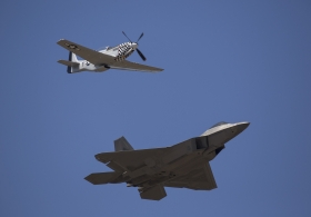 P51 Mustang and F22