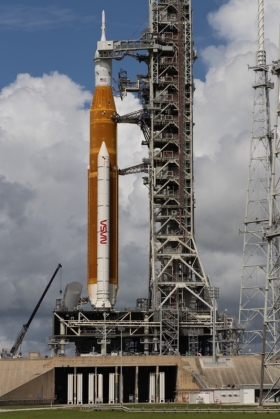 SLS - Artemis from Pad