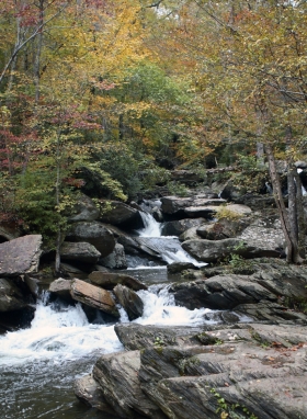 Ocoee Falls in October