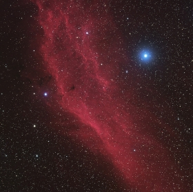 California Nebula in Ha RGB