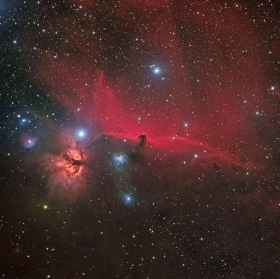 Horsehead in Ha RGB
