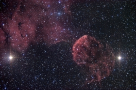 IC 443 in  Ha RGB