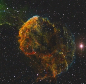 IC443 in Hubble Pallet