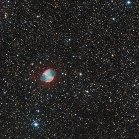 M27 in Ha RGB