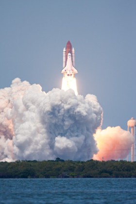 STS-125 Atlantis  from NASA Causeway