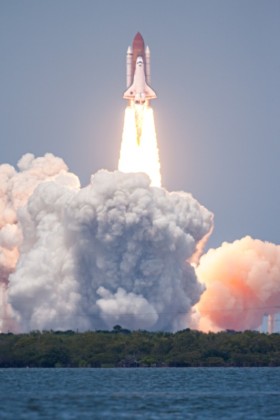 STS-125 Atlantis  from NASA Causeway