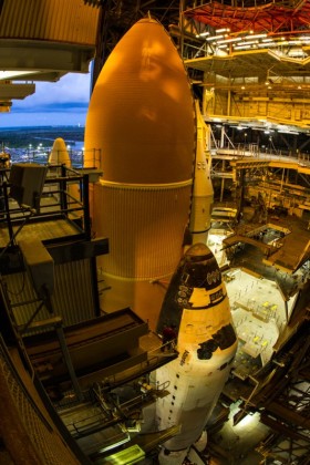 VAB/Atlantis Tour during Final Rollout