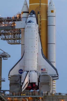 STS-135 Atlantis Sunrise at Pad 39A