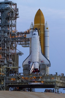 STS-135 Atlantis Sunrise at Pad 39A