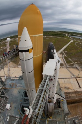 STS-135 Atlantis Pad Tour