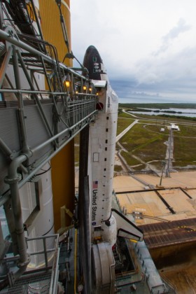 STS-135 Atlantis Pad Tour