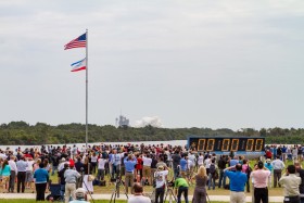 STS-135 Atlantis Final Mission Launch from The Press Site