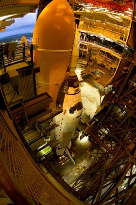 VAB/Atlantis Tour during Final Rollout