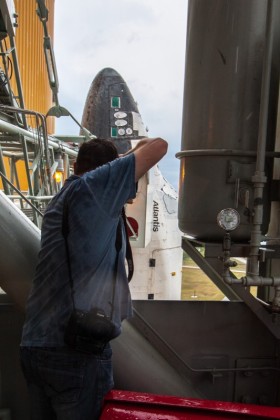 STS-135 Atlantis Pad Tour